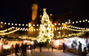 Christmas market.