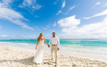 Wedding on the beach.