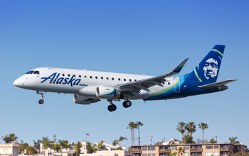 Alaska Airlines Embraer 175 jet