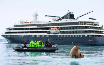 Atlas Ocean Voyages, Zodiac, arctic animals, polar animals, Arctic expeditions, arctic expedition cruise, walrus