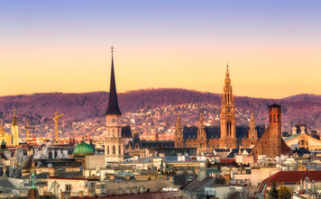 Vienna sunrise (Photo via Alexpoison / iStock / Getty Images Plus)