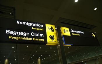 airport signs, indonesia, bali airport, I Gusti Nguraj Rai airport