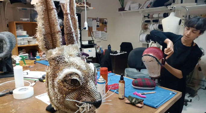 Cirque du Soleil's props and costumes are handmade by company members