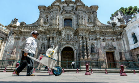 Quito, Ecuador, was the first city declared a World Heritage Site for its more than 4,200 listed buildings. (Photo via Quito Tourism Board).