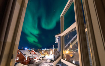 Northern lights in Tromso, Norway