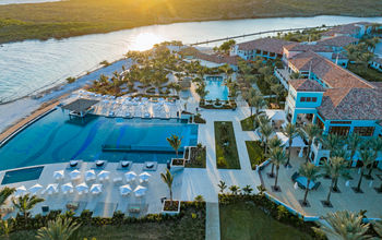 Sandals Royal Curacao at sunset