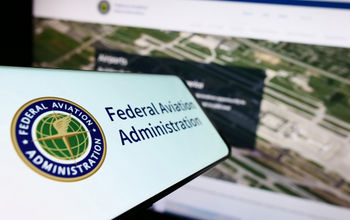 Official seal of the Federal Aviation Administration (FAA).