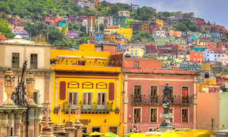 UNESCO World Heritage city of Guanajuato, Mexico.  (photo via JuliScalzi/iStock/Getty Images Plus)