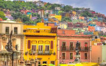 UNESCO World Heritage city of Guanajuato, Mexico.  (photo via JuliScalzi/iStock/Getty Images Plus)