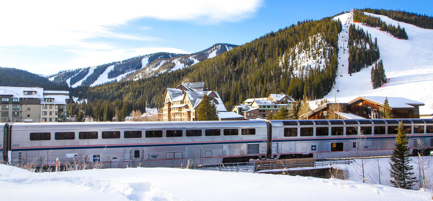 Image: Amtrak's Winter Park Express. (photo via Amtrak Media)