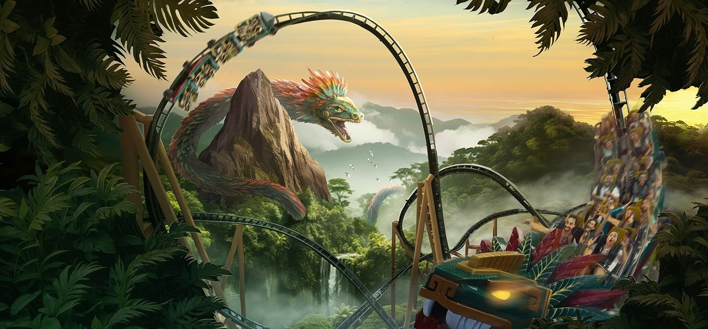 Image: Artist Rendering of Tecuani Beast at VidantaWorld’s BON Luxury Theme Park. (Photo Credit: Grupo Vidanta Media)