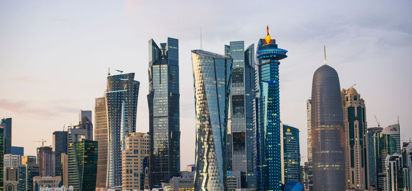 Image: City skyline and buildings in Doha, Qatar. (Photo via Ahmed_Abdel_Hamid / iStock / Getty Images Plus)