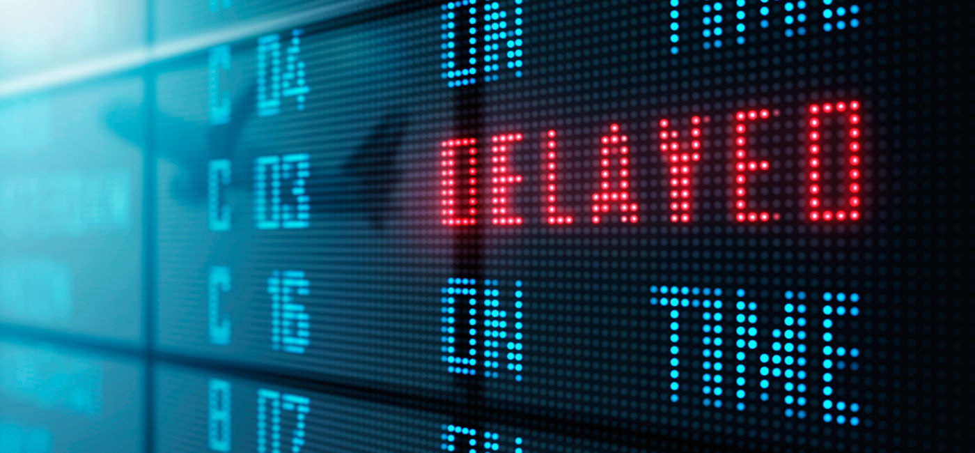 Image: Flight delays can be a costly occurance for travelers. (Photo Credit: Courtesy AdobeStock)