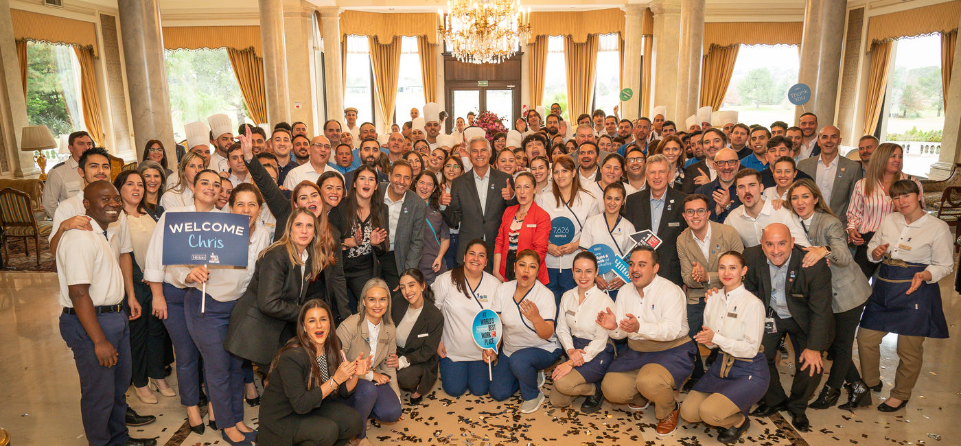 Image: Hilton President & CEO Chris Nassetta visits Hilton Buenos Aires Pilar. (Photo Credit: © 2024 Hilton)