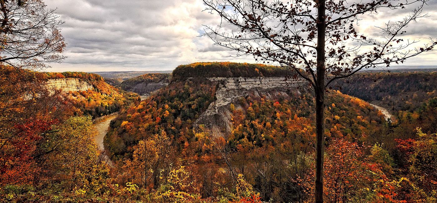 Image: Letchworth State Park, Finger Lakes, New York (Photo via Finger Lakes Region of Central New York)