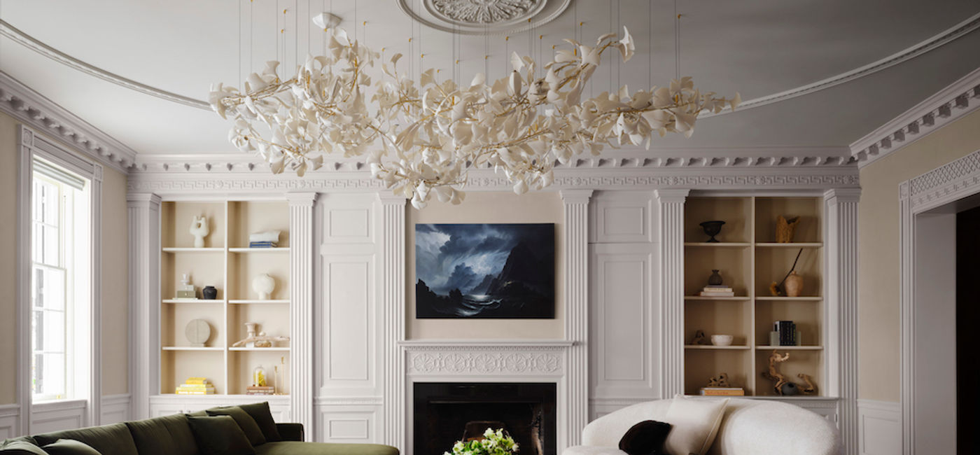 Image: Living room of the Georgetown Manse. (Photo Credit: Lark Gould)