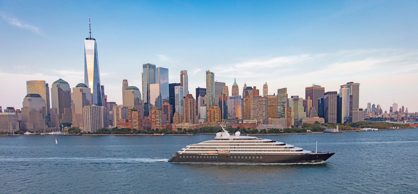 Image: Scenic Eclipse in New York (Photo Credit: Scenic Luxury Cruises & Tours)