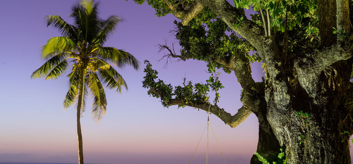 Image: Sunset over Fiji at Wakaya Club & Spa. (photo via Wakaya Club & Spa) (Photo Credit: (photo via Wakaya Club & Spa))