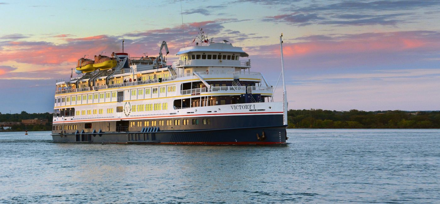 Image: The 190-passenger Victory I. (Photo Credit: Victory Cruise Lines)