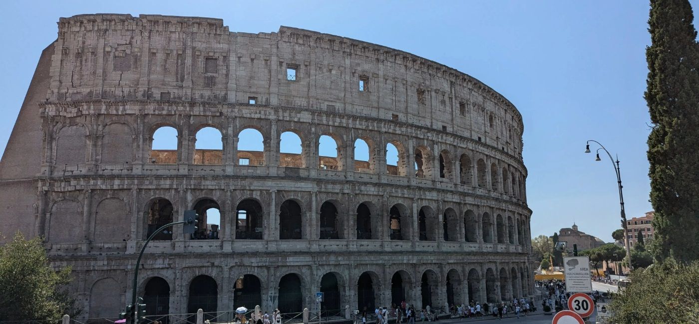 Image: The Colosseum in Rome, Italy. (Photo Credit: Eric Bowman)