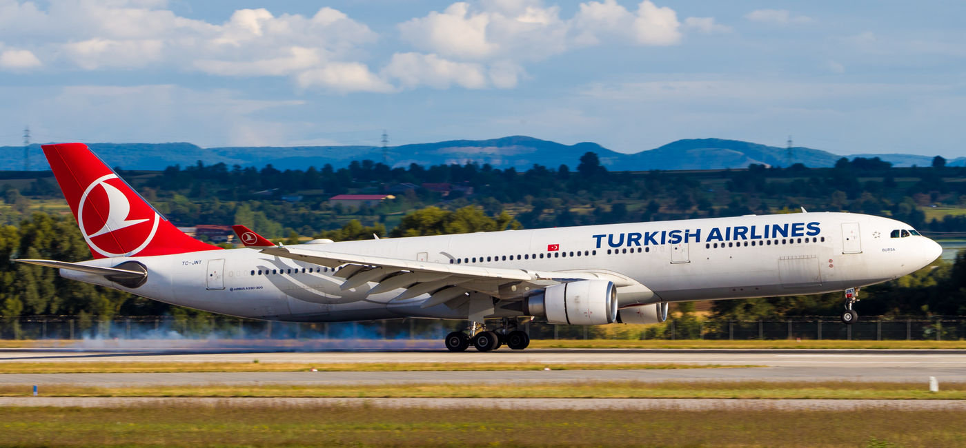 Image: Turkish Airlines Airbus A330-300. (Photo Credit: Adobe Stock/Christian Palent)