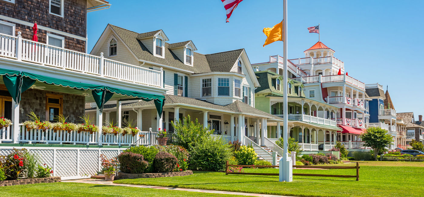 Image: Victorian architecture abounds in Cape May, New Jersey. (photo via iStock/Getty Images Plus/benedek)