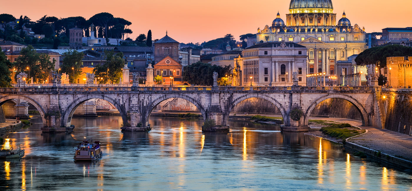 Image: View of St. Peter's Basilica in Rome, Italy. (Photo Credit: Mapics/Adobe)