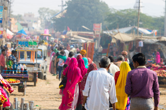 India street life