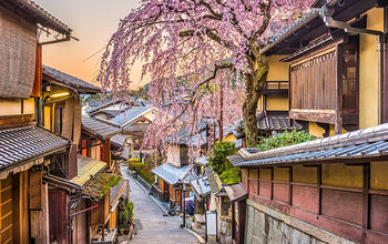 Kyoto, Japan in Spring.