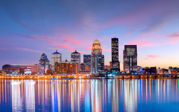 Downtown Louisville skyline