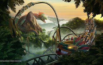 Artist Rendering of Tecuani Beast at VidantaWorld’s BON Luxury Theme Park.