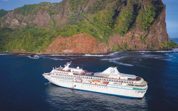 Paul Gauguin Cruises in Fatu Hiva.