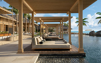 The pool at the Sands  Beach Club