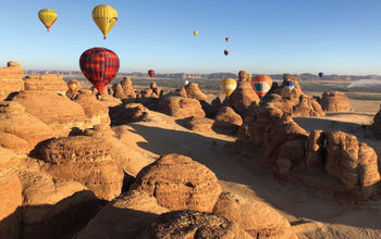 AlUla, Saudi Arabia, hot air balloons