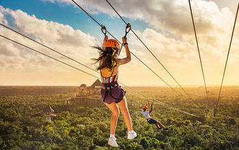 Ziplines at Xplor