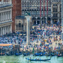 Crowds in Venice, Italy, travel, crowd, people, travelers, overtourism, over tourism,