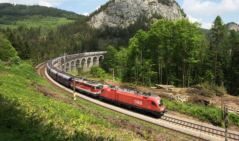 Train, Europe, rail, austria