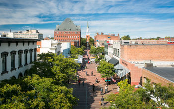 Church Street in Burlington, Vermont