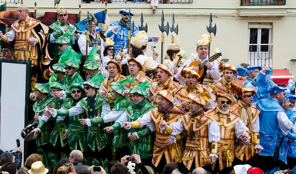 &#39;Sunday of Choirs&#39; the Carnival of Cadiz