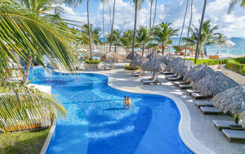 Mirage Club pool at the Majestic Mirage Punta Cana