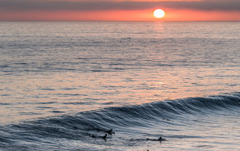 Surfing in Ensenada