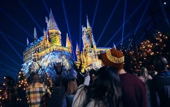 Universal Orlando's holiday festivities.