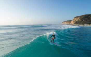 Surfing in Cabarete, Dominican Republic