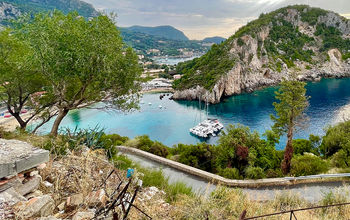 Paleokastritsa Beach, Corfu, Greece